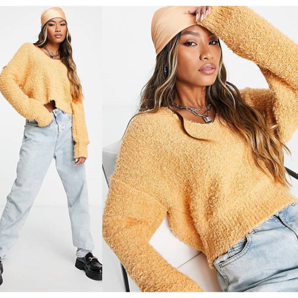 Free People Theo V-Neck Sweater